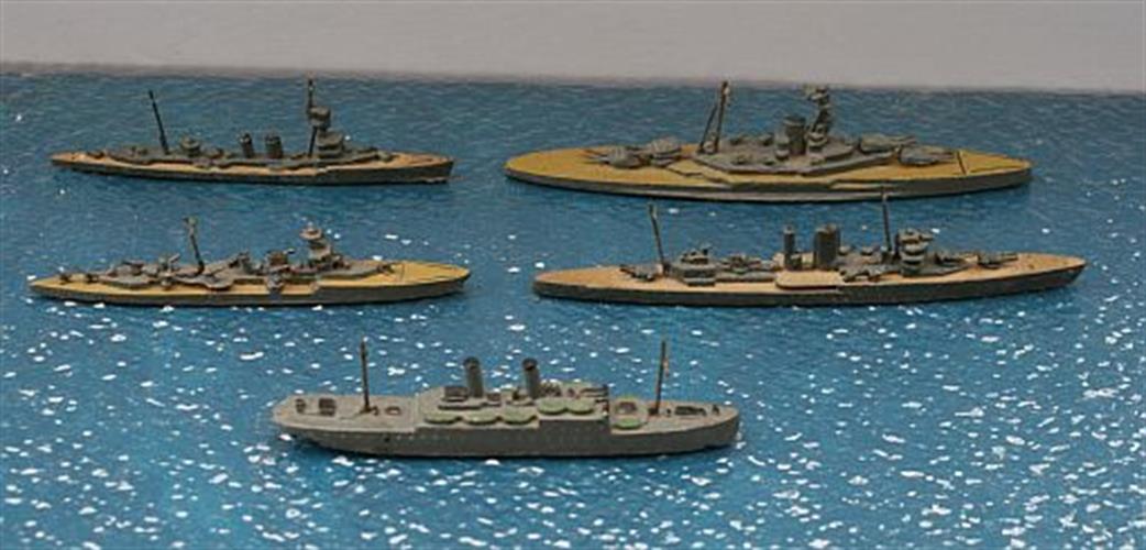 Secondhand Mini-ships 1/1200 TM various Tremo Models ship model bundle