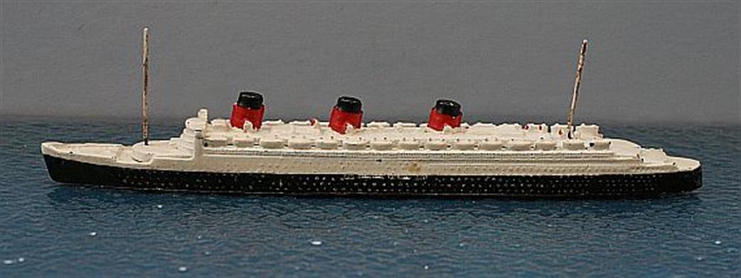 Secondhand Mini-ships 1/1800 Dinky M52A Queen Mary Dinky Toys waterline model
