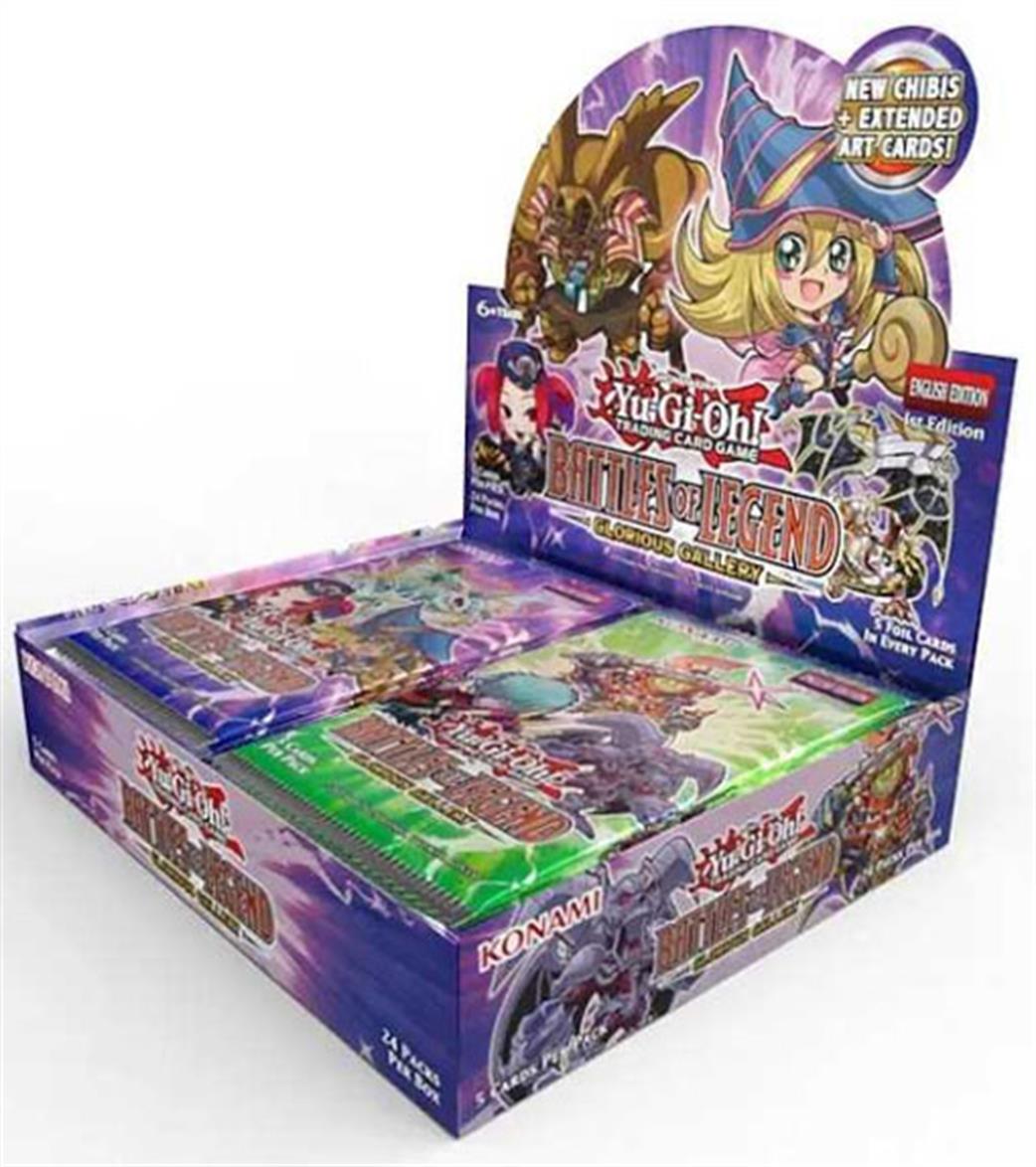 Konami  170250 Yu-Gi-Oh! Battles of Legend Glorious Gallery Booster