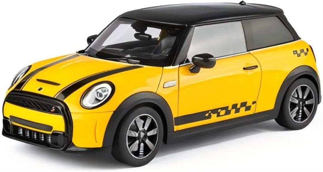 QY Toys 1/18 26021Y BMW Mini Cooper Yellow