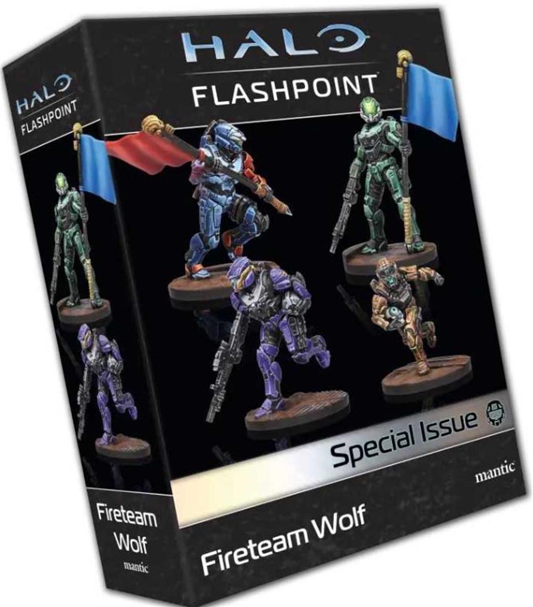 Mantic Games  MGHAU203 Fireteam Wolf For Halo Flashpoint