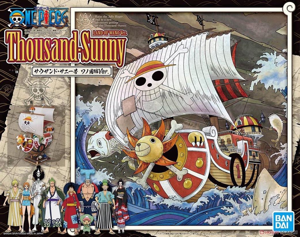 Bandai 1/144 60269 Spirits One Piece Thousand Sunny Land of Wano Version
