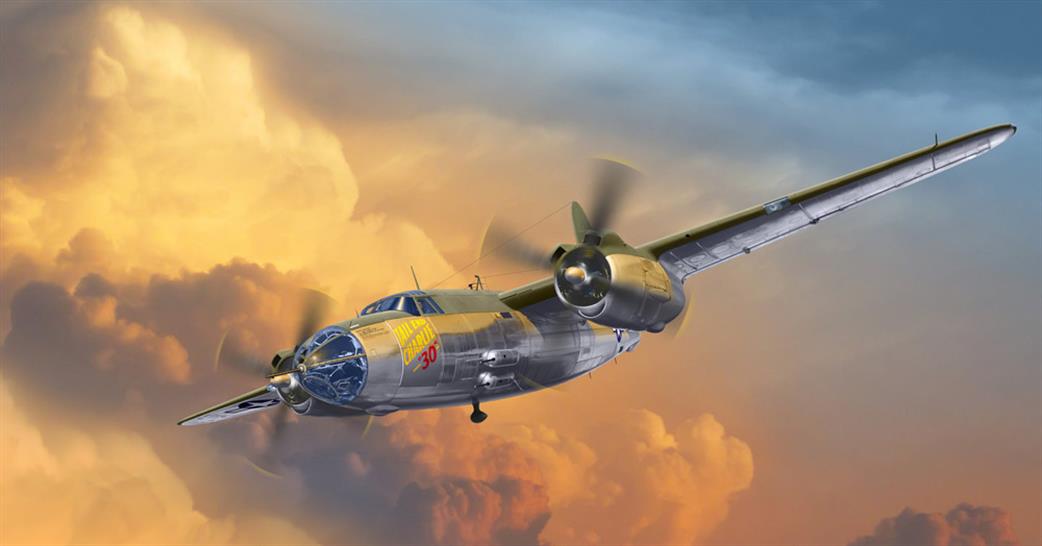ICM 1/48 48329 Last Marauder B-26 Marauder WWII Bomber Kit