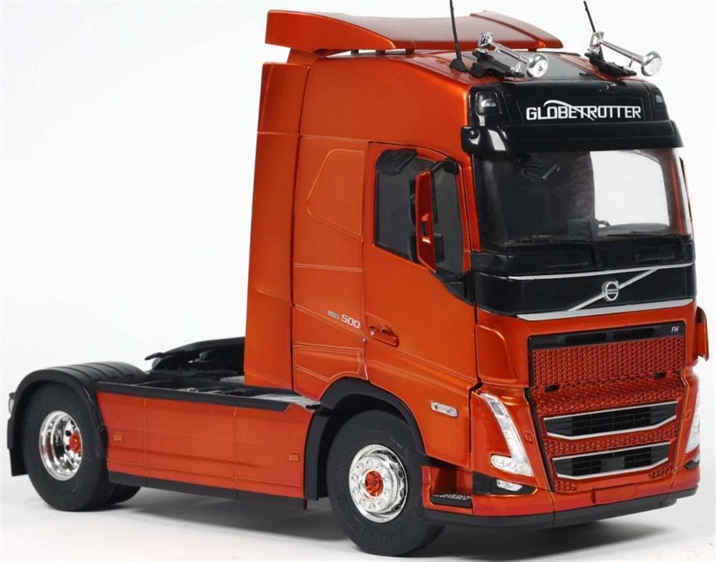 Solido 1/24 2400108 Volvo Trucks FH Globetrotter XL Golden Red Metallic 2023 Diecast Model