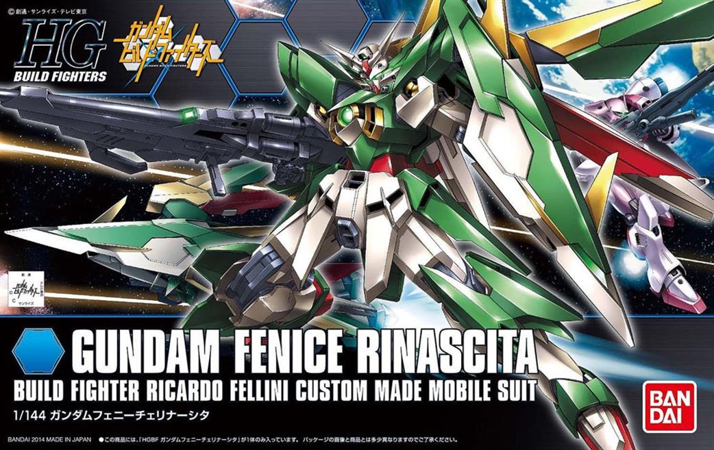 Bandai 1/144 5059563 HGBF Gundam Fenice Rinascita