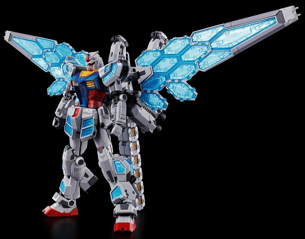 Bandai 1/144 5073583 HG RX-78F00/E Gundam EX-001 G.L.R.S.S. Feather Unit