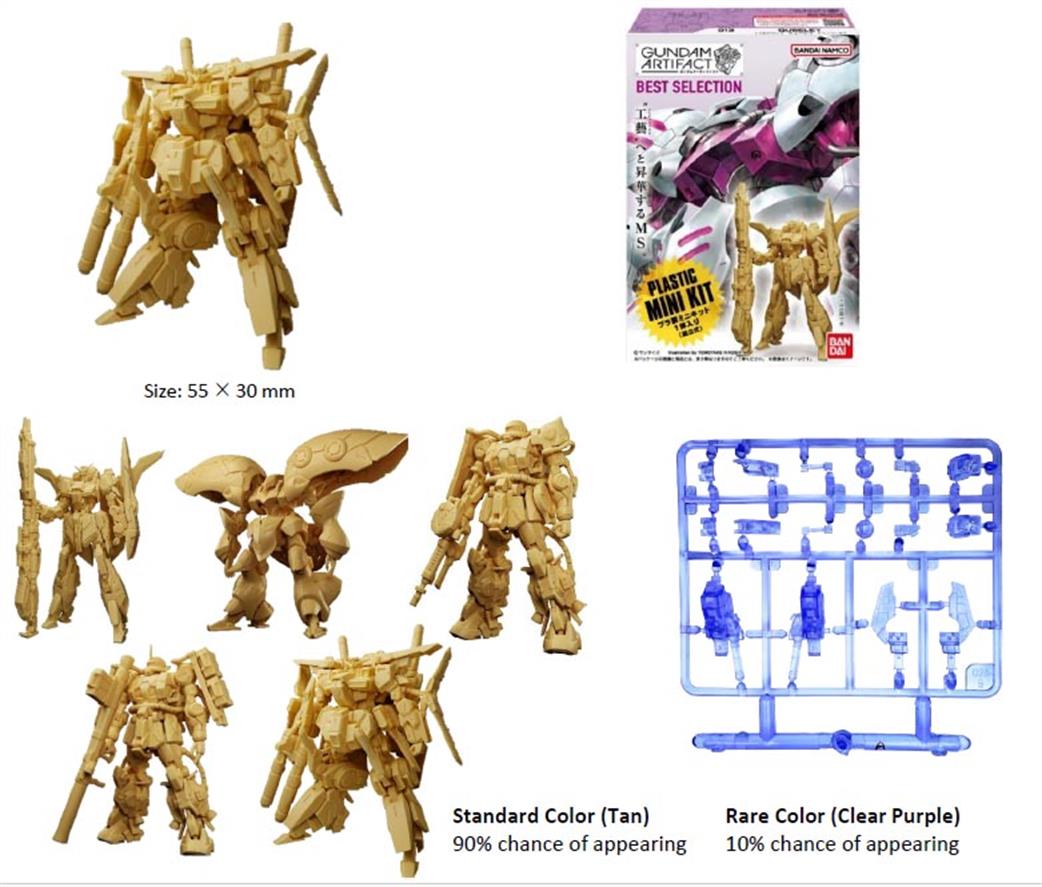 Bandai  2876319 SH Gundam Artifact Best Selection