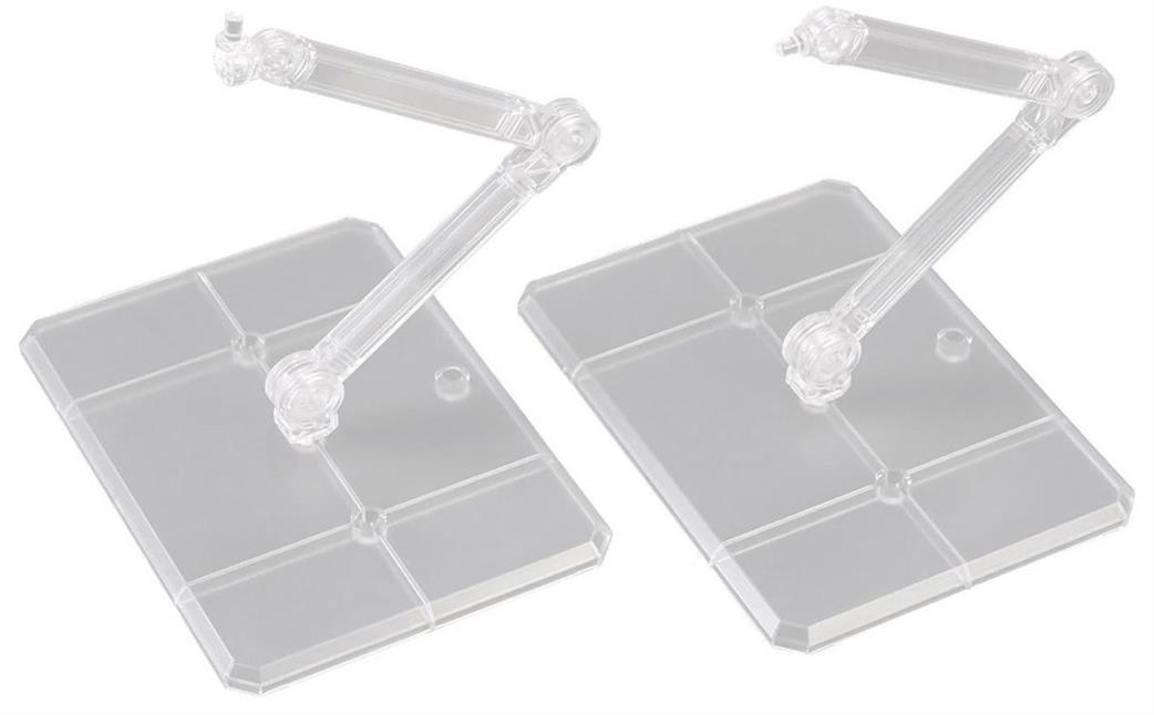 Bandai  5066287 Gundam Action Base 7 Clear Pack of 2