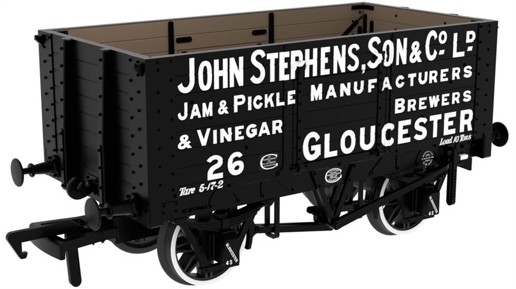 Rapido Trains OO 967804 John Stephens, Son, & Co. Ld. No.26 7 Plank Open Wagon
