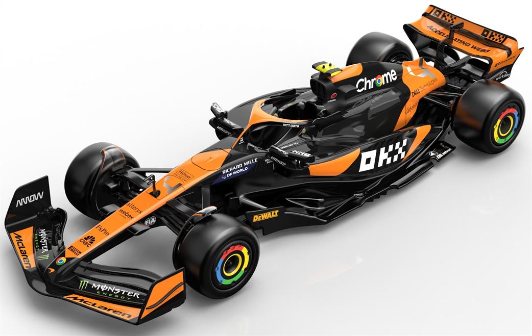 CMJ Diecast 1/18 DC118MLF1 McLaren F1 Team MCL38 Orange 2024 #4 Diecast Model
