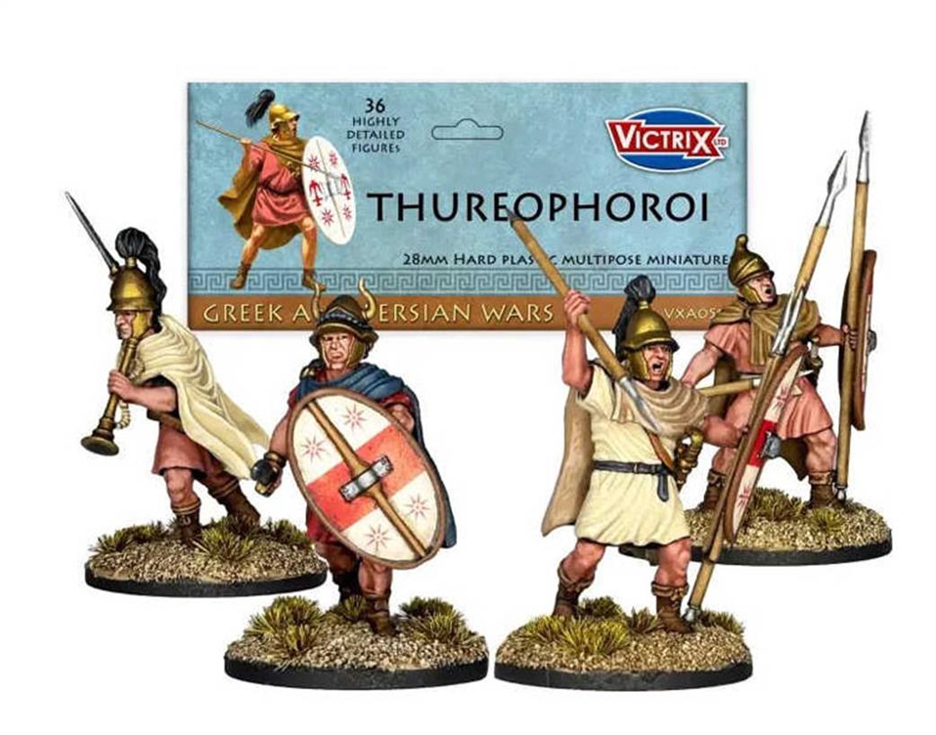 Victrix 28mm VXA051 Thureophoroi 36 Hard Plastic Models Ready To Assemble And PaintCopyCopy
