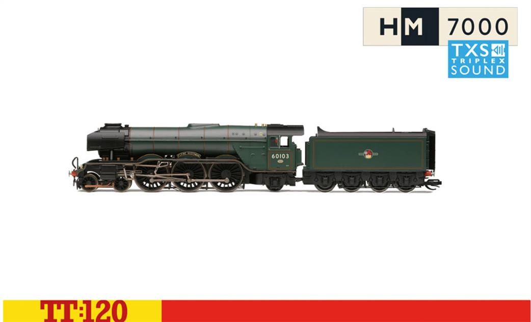 Hornby TT120 TT3056TXSM BR Late Class A3 60103 Flying Scotsman Preserved DCC Sound Fitted