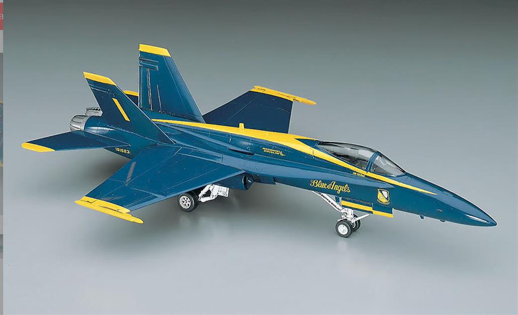 Hasegawa 1/72 00440 Blue Angels F/A-18A Hornet USN Flight Demonstration Squadron Kit