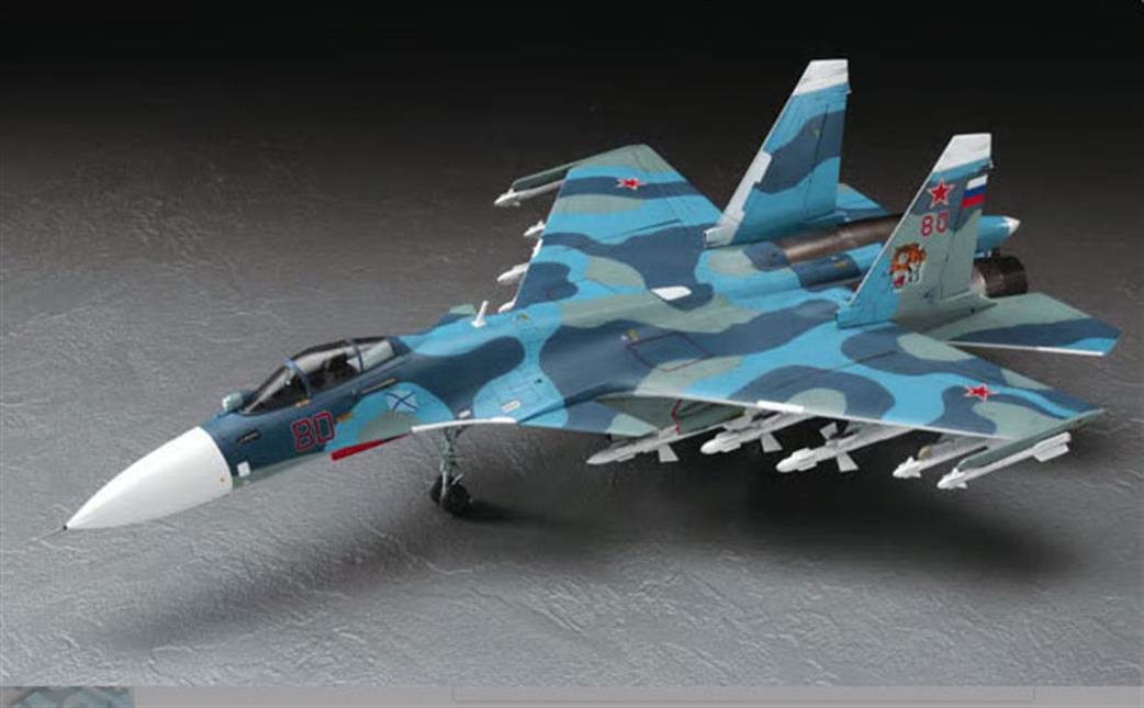 Hasegawa 1/72 01565 Su-33 Flanker D Russian Navy Carrier-borne Fighter Kit