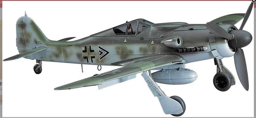 Hasegawa 1/32 08069 Focke-Wulf Fw190D-9 Luftwaffe Fighter Model Kit