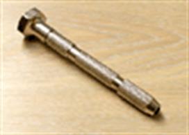 Pin vice with double-ended collets for drill sizes from zero to 3mm.