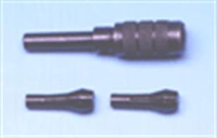 holds drill sizes zero-2.4mm, chuck width 12.6mm, overall length 59mm, shaft diameter 6.3mm