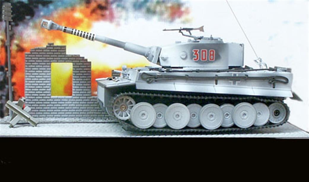 Ripmax 1/54 RMX4351WW Tiger 1 Remote Control Tank Winter Version