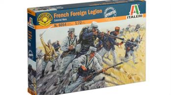 Italeri 6054 French Foreign Legion Figures50 figures per box in 15 different posesPaint required but not included