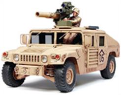 Tamiya 35267 1/35 Scale US M1046 Humvee with TOW MissileLength 137mm