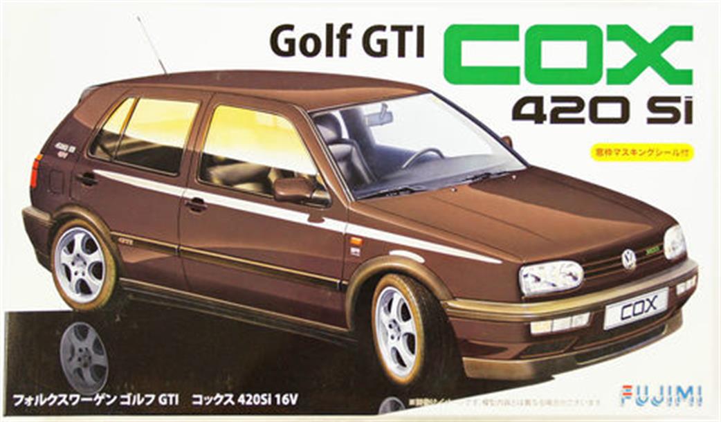 Fujimi 1/24 F126180 VW Golf COX 420si 16V Kit