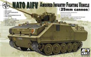 AFV AF35016 1/35 Scale NATO Armoured Infantry Fighting Vehicle AIFVThis kit has a wealth of detail and will build into a pleasing model. Decals, painting guide and full assembly instructions are included.Glue and paints are required to assemble and complete the model (not included).Click on the More link to view related products.
