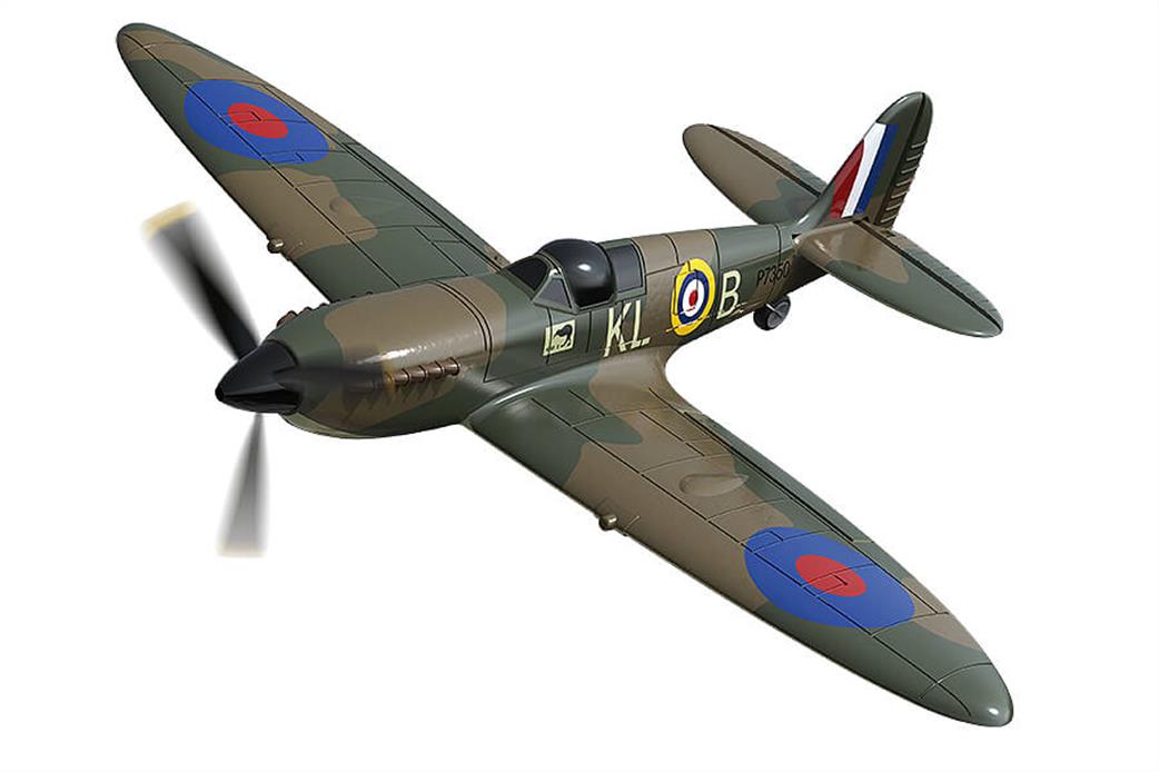 Volantex RC  V761-12 Spitfire 4Ch Mini R/C Aircraft Outfit With Gyro