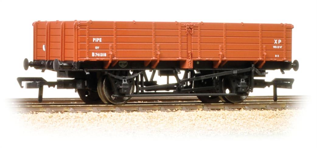 Graham Farish N 377-776 BR 12-ton Pipe Wagon Bauxite Early