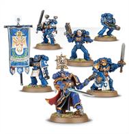 Incredible strategists, masters of tactics and capable of besting foes many times their size in single combat, Space Marine Captains rank amongst the universe’s finest commanders – perfect for leading a Space Marine Command Squad.