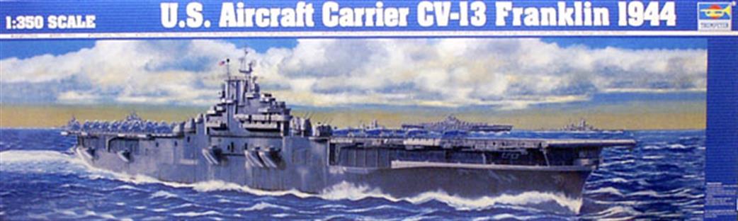 Trumpeter 1/350 05604 US Aircraft Carrier CV-13 Franklin 1944