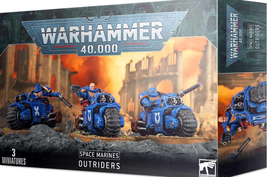 Games Workshop 28mm 48-41 Space Marines Outriders