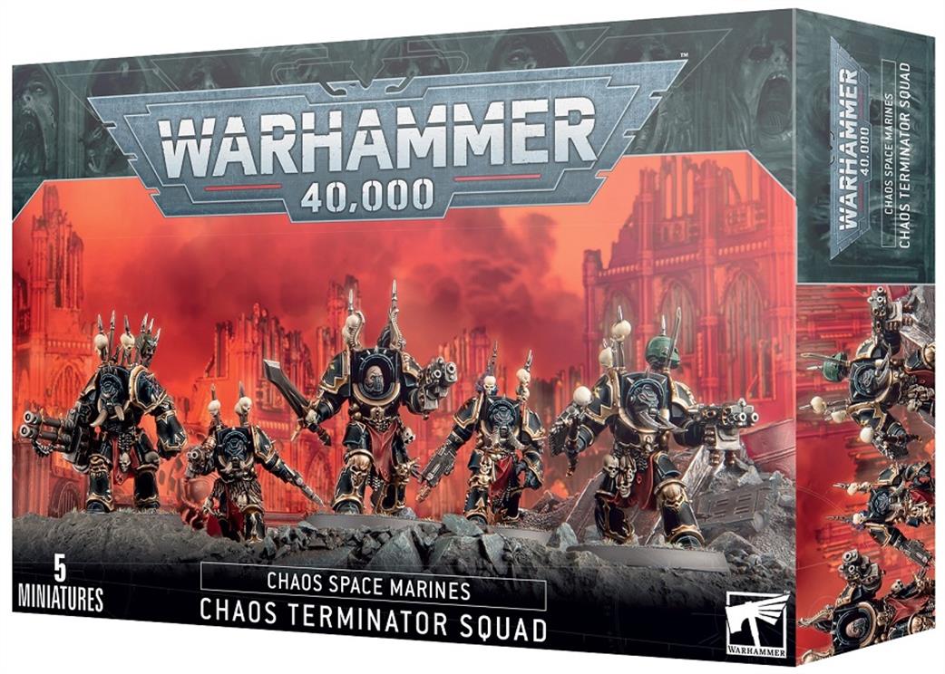 Games Workshop 28mm 43-19 Chaos Space Marine Terminators