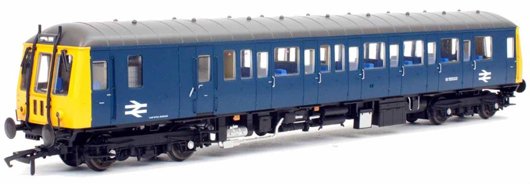 Dapol OO 4D-015-004 BR SC55013 Class 122 Gloucester Single Car DMU Blue