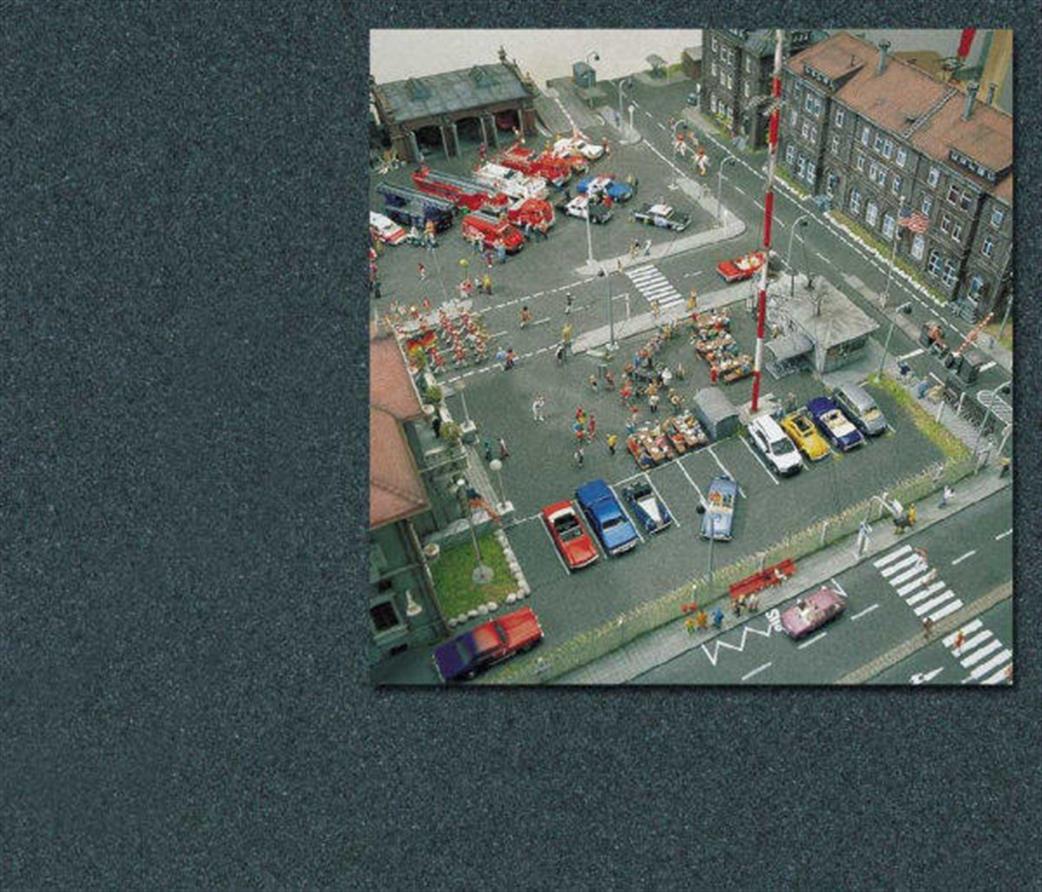 Busch  7085 Tarmac Sheet for Town Square
