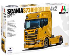 Italeri 3927 1/24 Scania S730 Highline 4x2 Truck Cab Kit