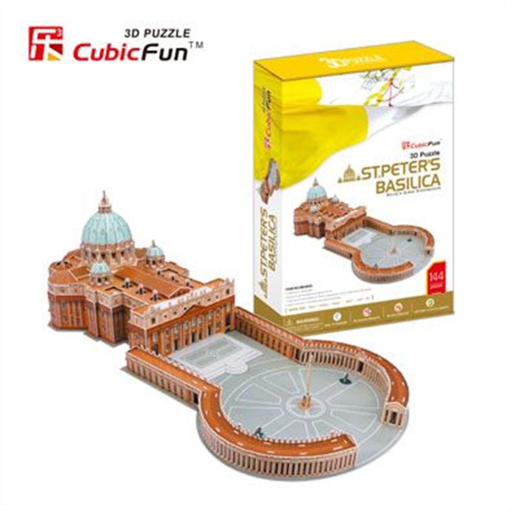 CubicFun  MC092H St Peters Basilica, Rome 3D Puzzle Kit