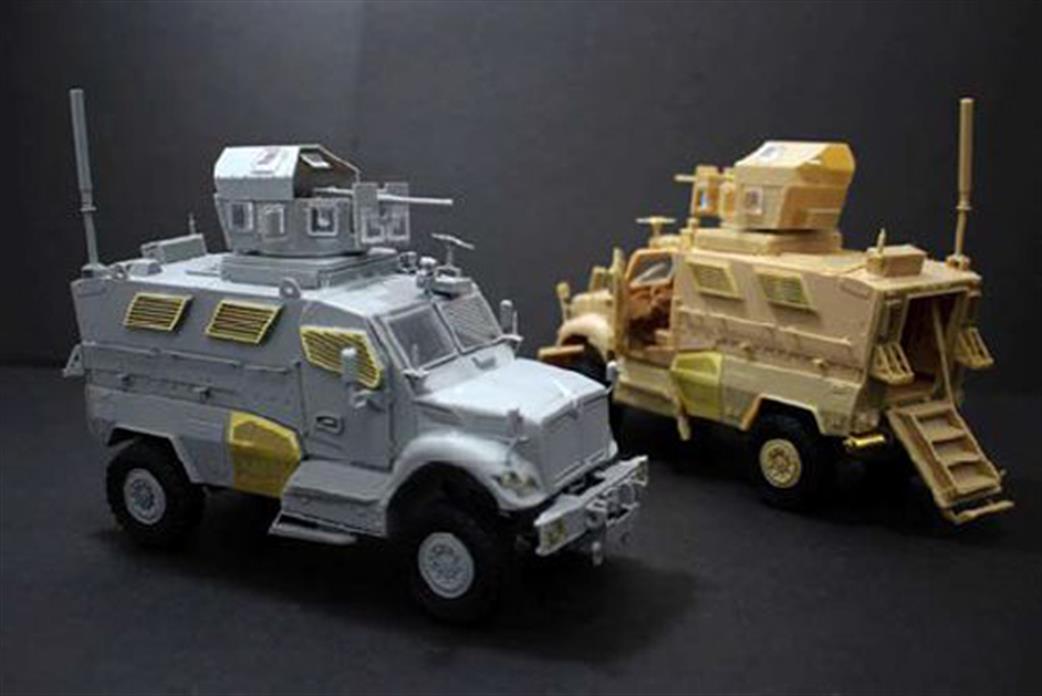 Kinetic Models 1/35 K61011 4x4 MRAP Armoured Fighting Vehicle Kit