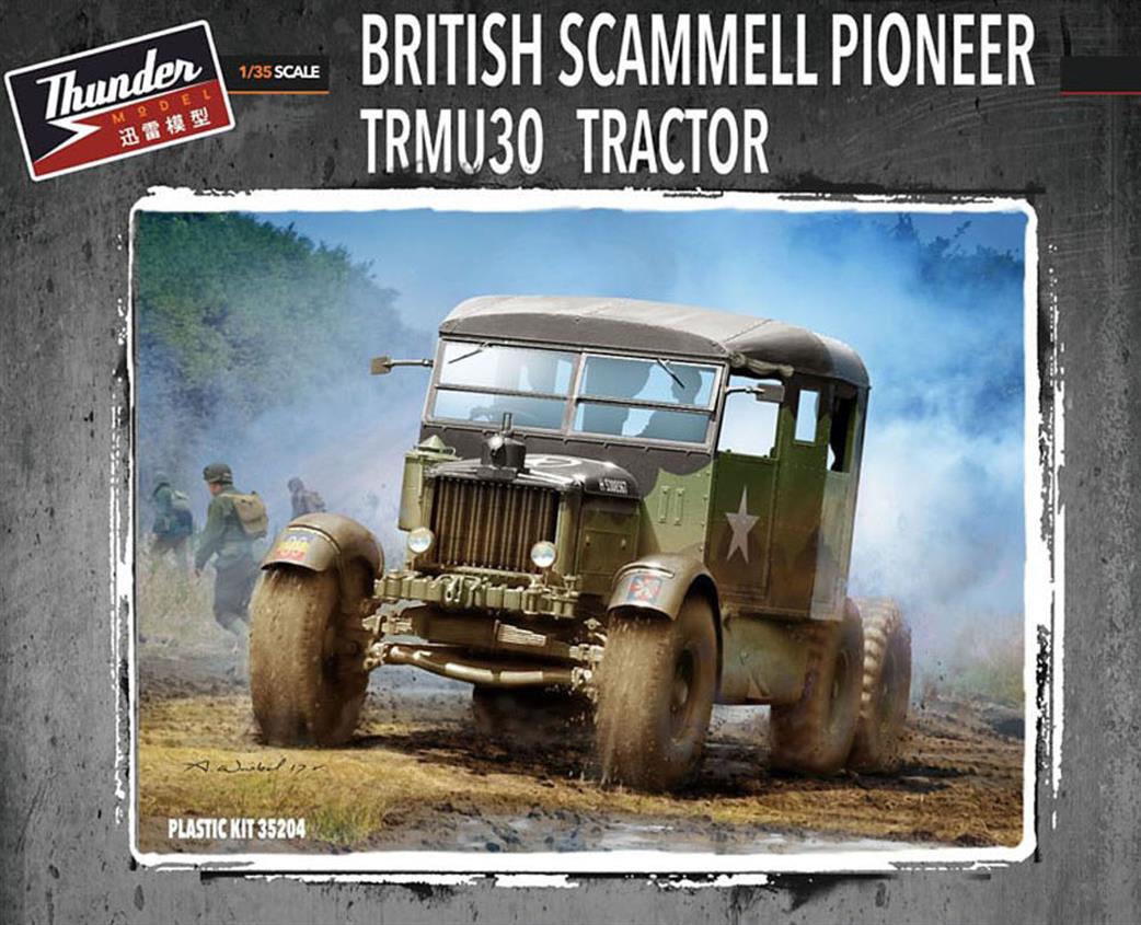 Thunder Model 1/35 35204 British Scammell Pioneer TRMU30 Tractor Kit