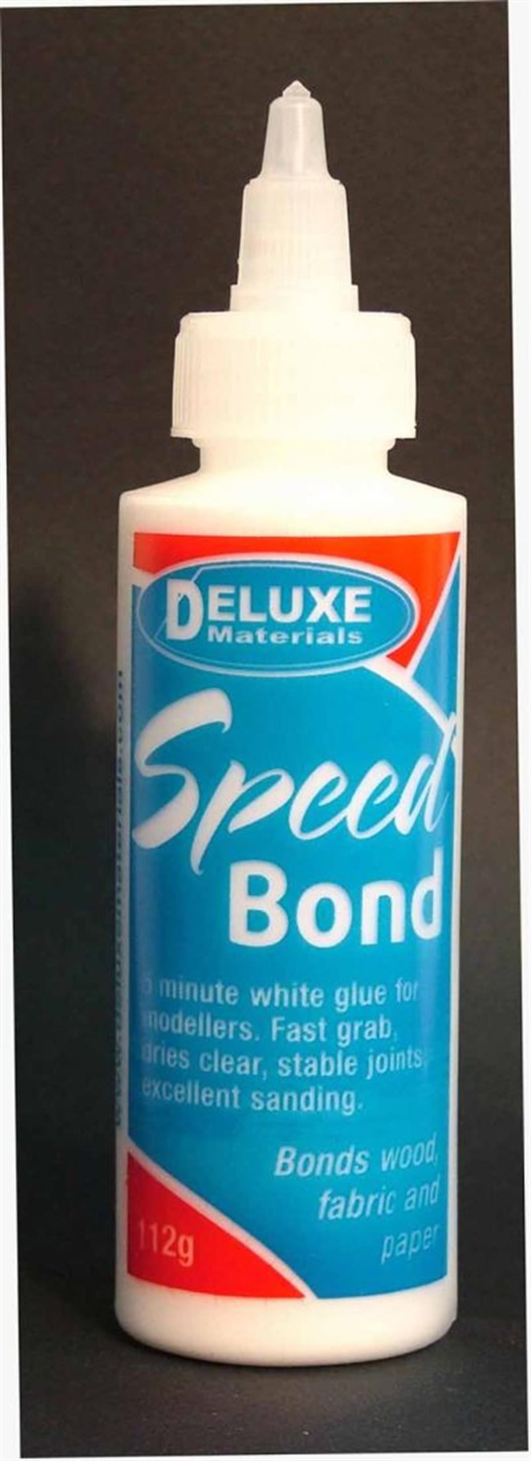 Deluxe Materials  AD10 Speed Bond 5 Minute White Glue 112g