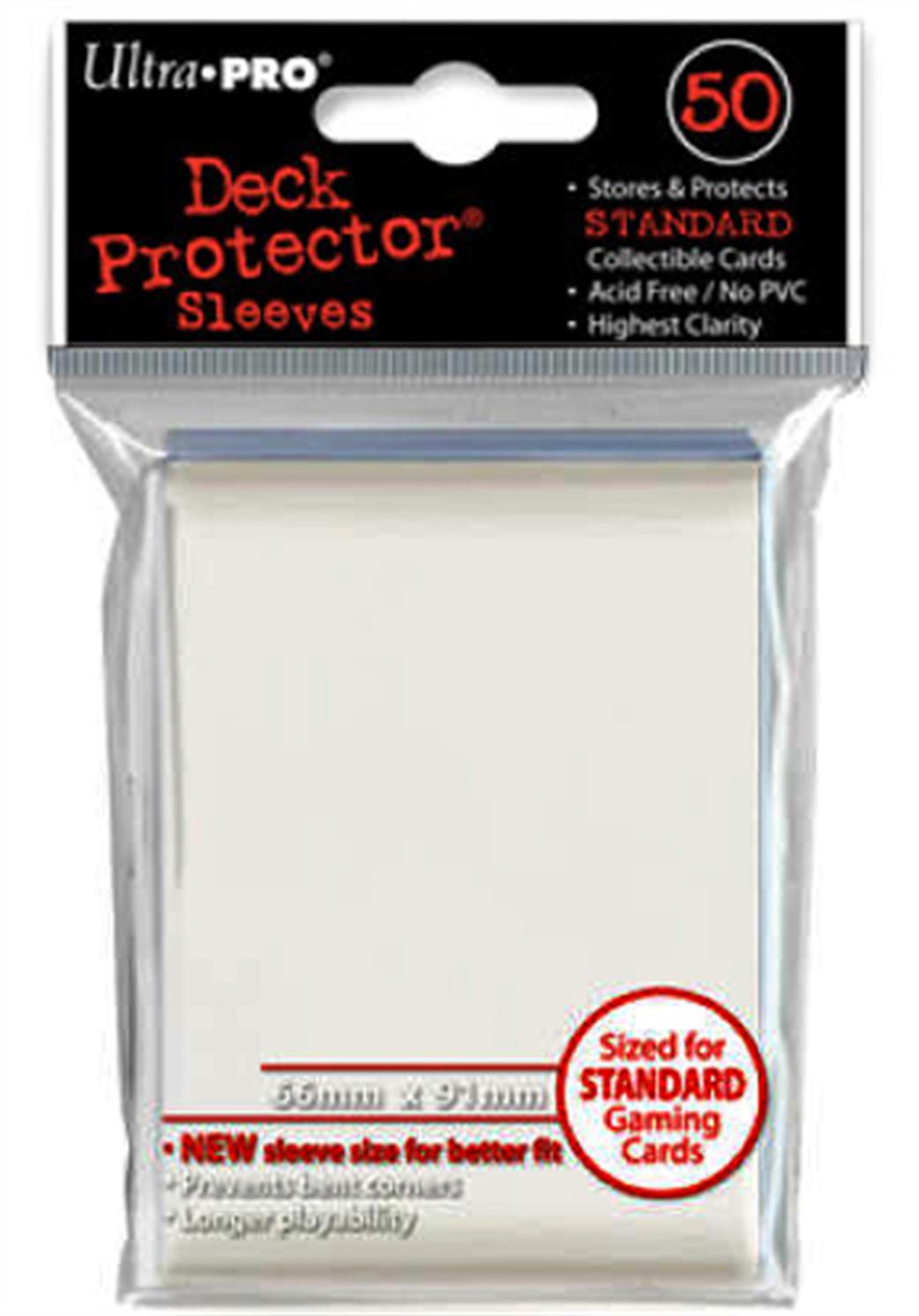 Ultra Pro  82668 50 White Deck Protectors