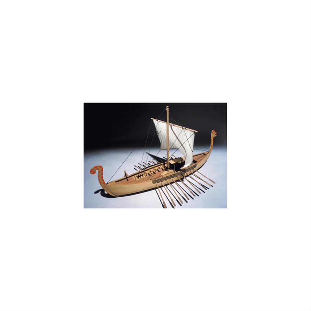 Mantua Sergal 780 Viking Longboat Wooden Construction Kit 1/40