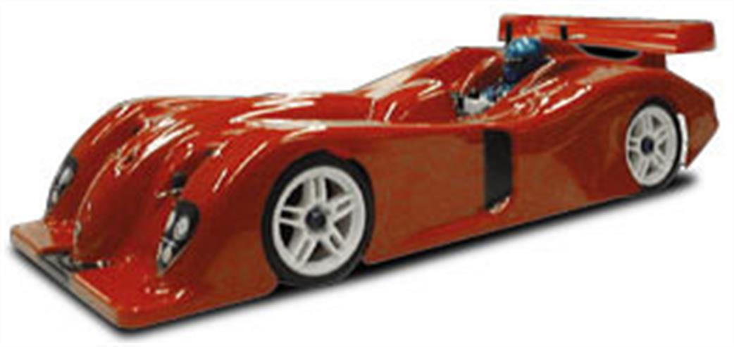Parma 10137 Panoz Open Roadster Alms Bodyshell with Wing 1/10