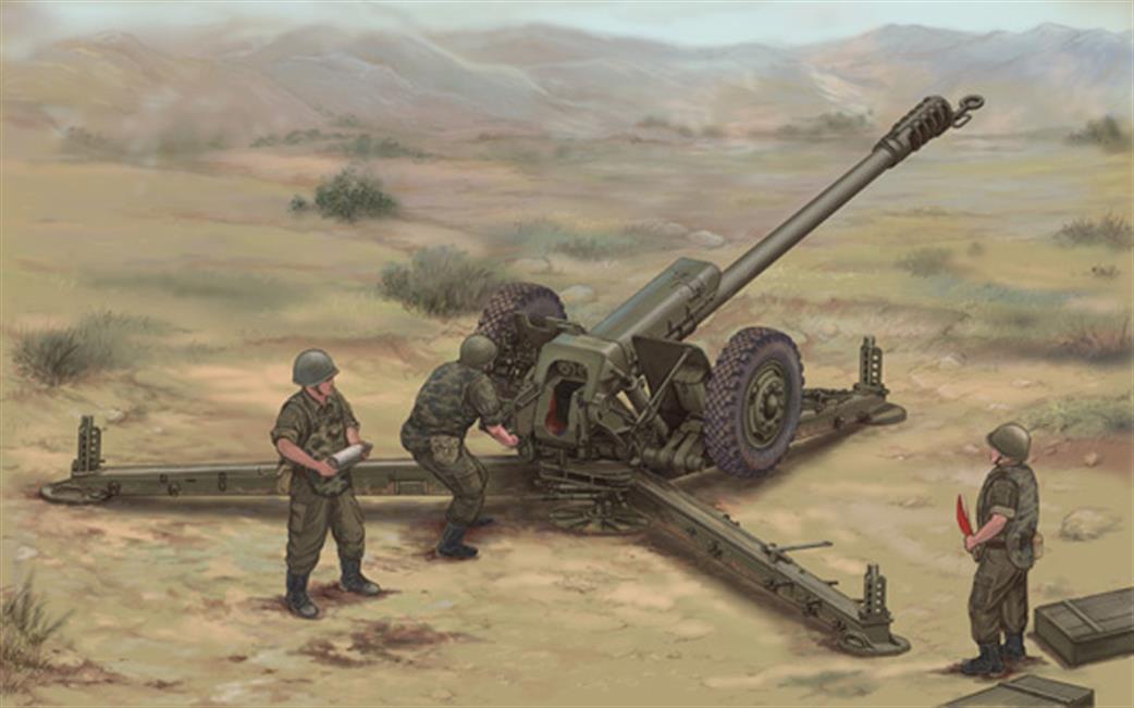 Trumpeter 1/35 02329 D30 122mm Soviet Howitzer Late Pattern Plastic Kit