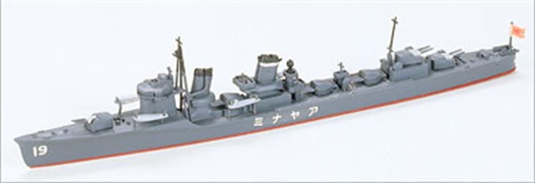 Tamiya 1/700 31405 Ayanami Destroyer Waterline Series Kit