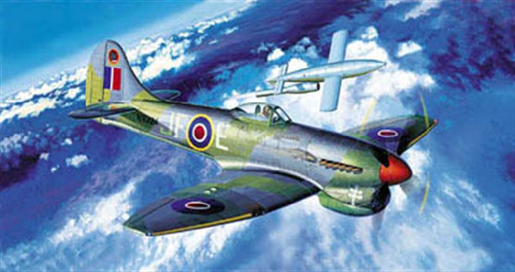 Academy 1/72 12466 Hawker Tempest RAF Fighter Kit