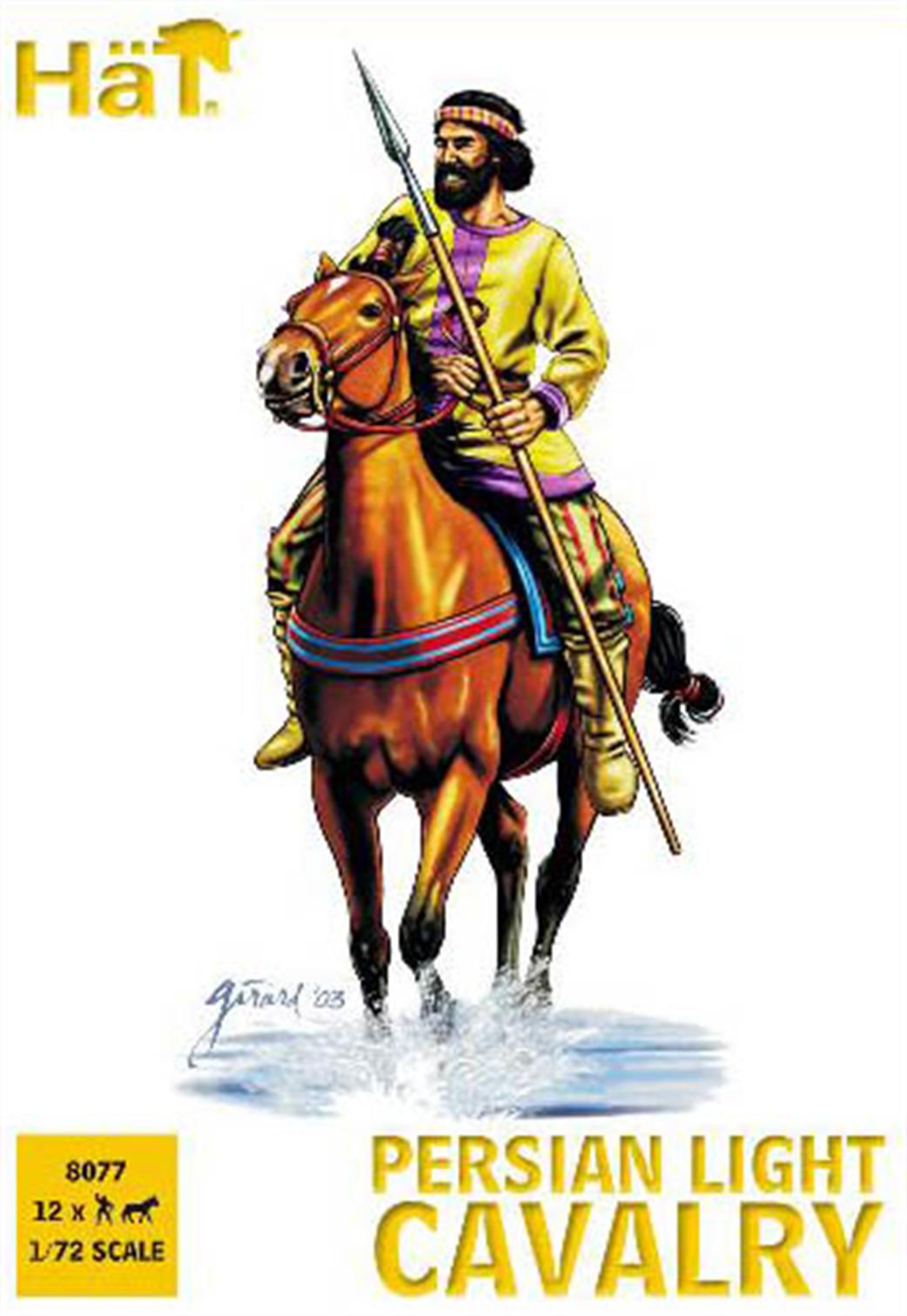 Hat 1/72 8077 Persian Light Cavalry