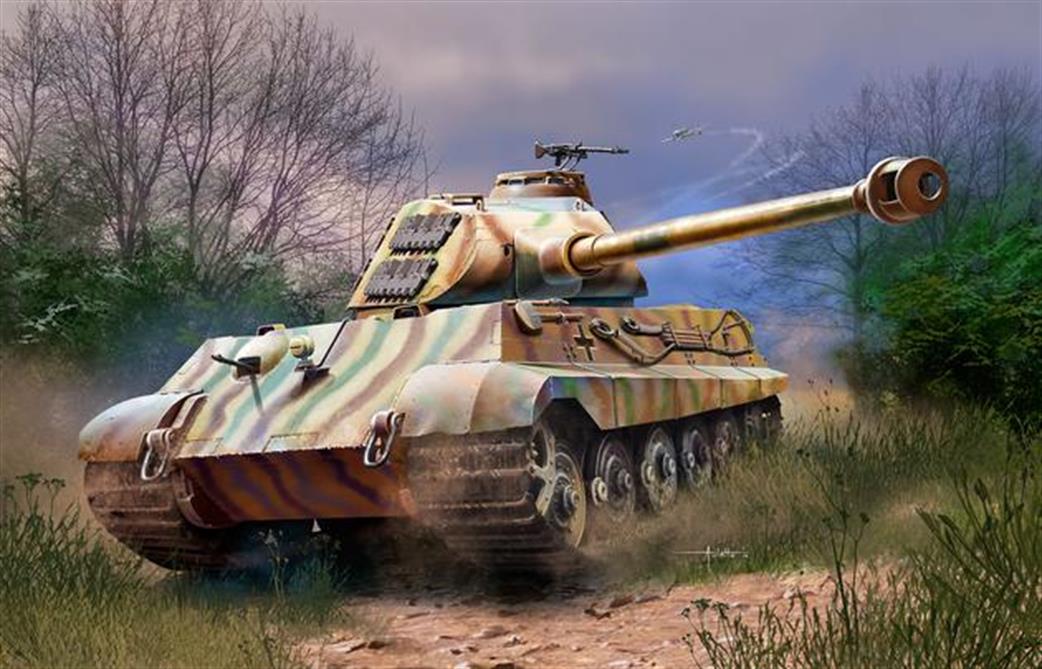 Revell 1/72 03138 German King with Porsche Turret