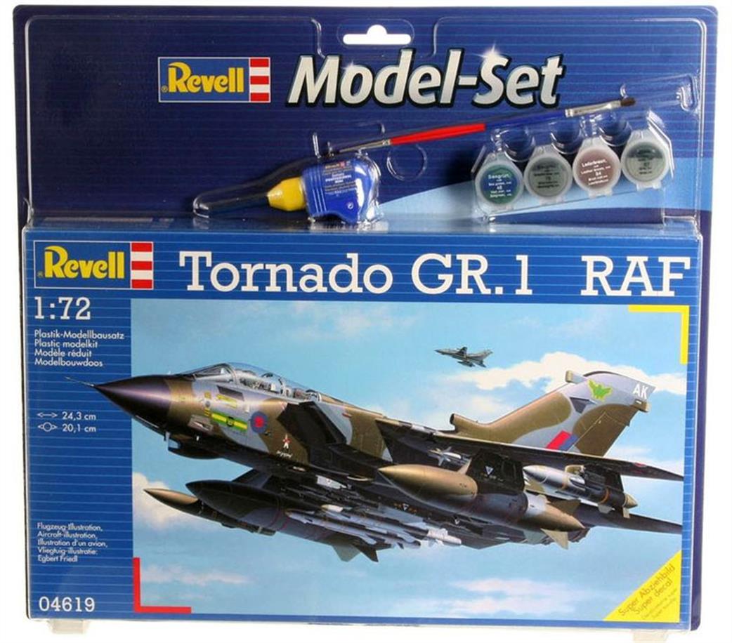 Revell 1/72 64619 Tornado GR MkI RAF Model Set