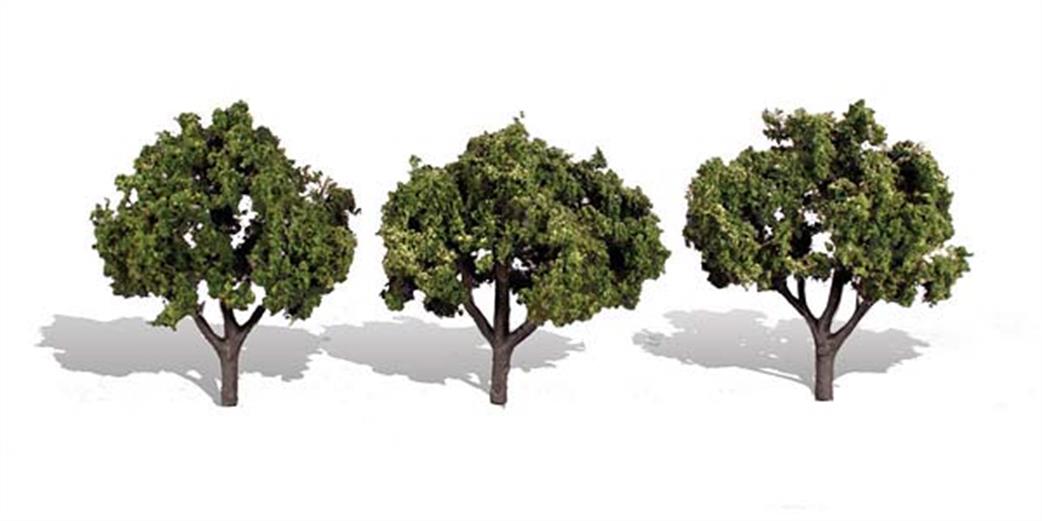 Woodland Scenics  TR3507 Classic Trees 3in - 4in Pack of 3