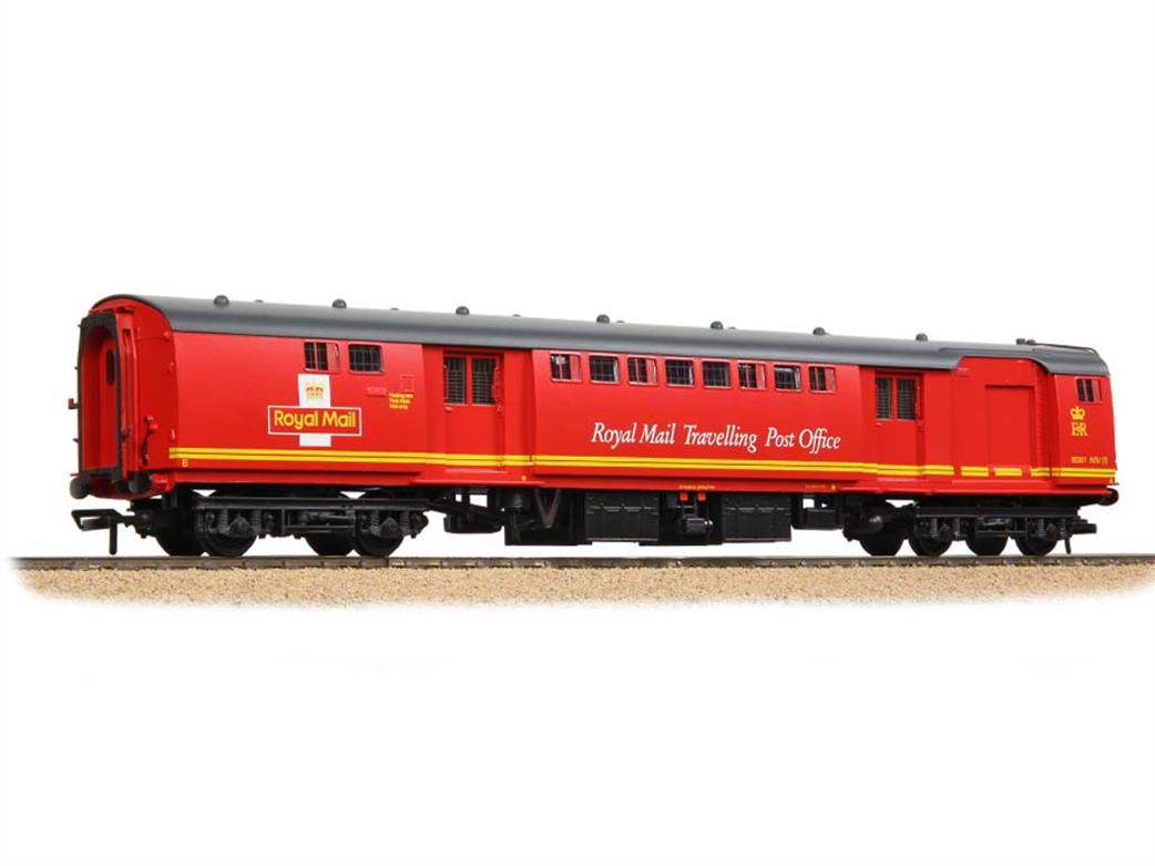 Bachmann OO 39-422A BR Mk1 POS Travelling Post Office Sorting Van 80301 Post Office Red